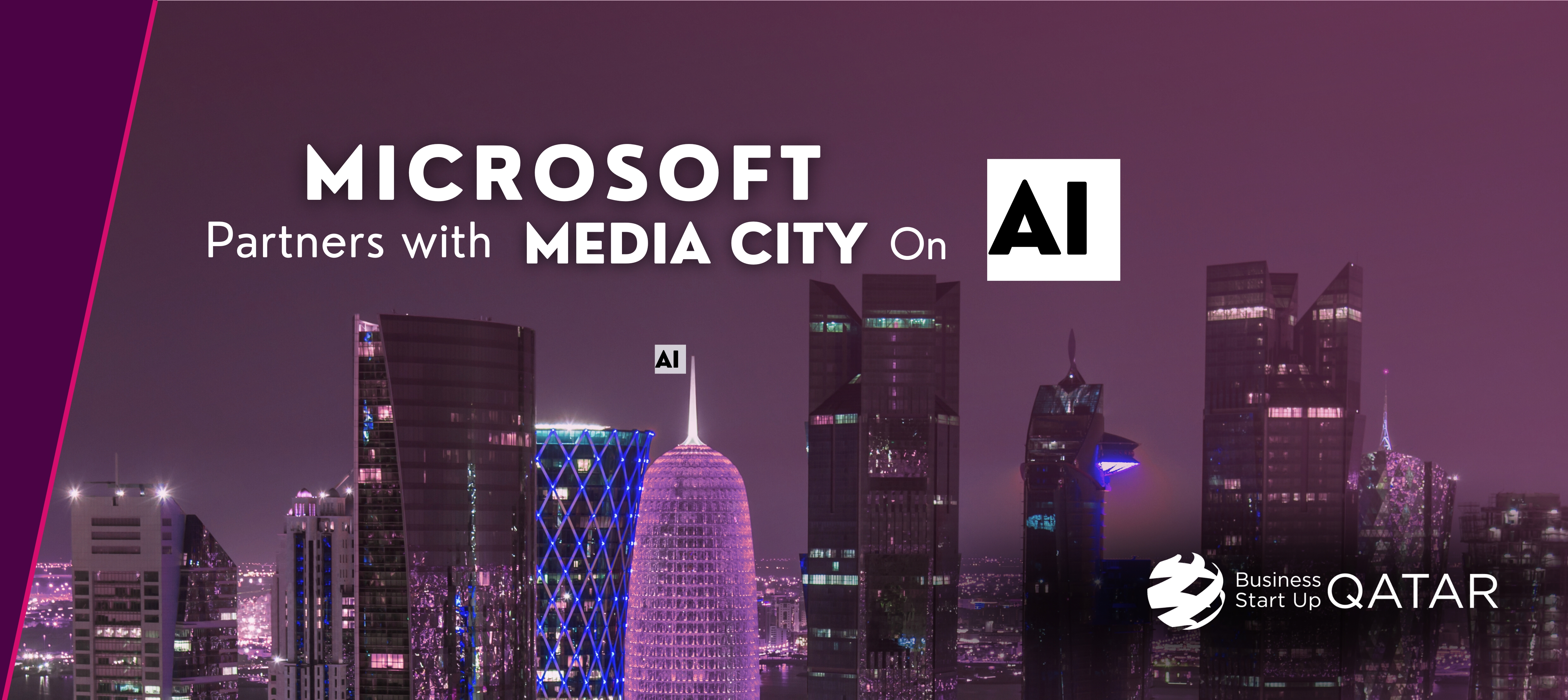 Microsoft partners with Media City on AI